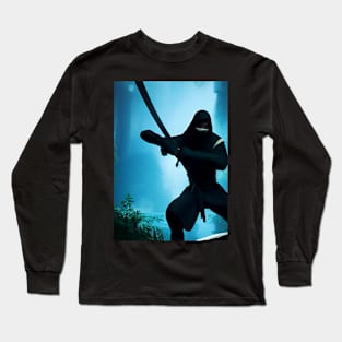 The Ninja Fight. Long Sleeve T-Shirt